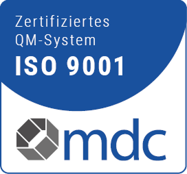 MedComplet ist ISO9001 zertifiziert